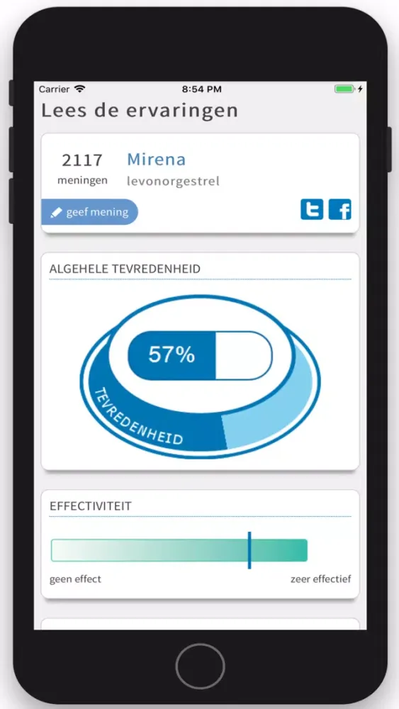 Screenshot di MijnMedicijn.nl