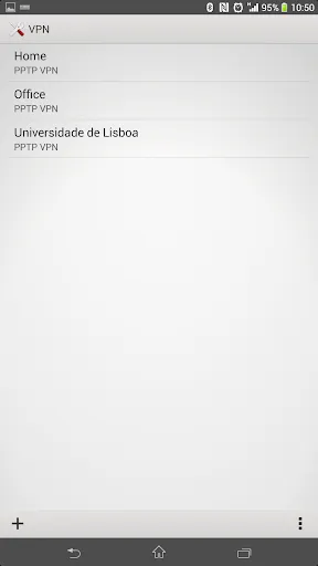 VPN Settings Screenshots