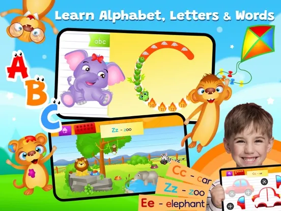123 Kids Fun ALPHABET iPad  Ekran Görüntüleri