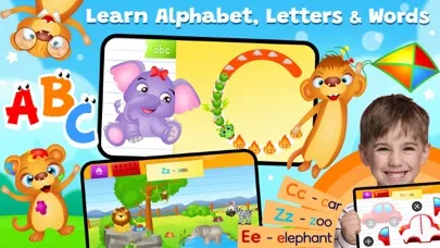 123 Kids Fun ALPHABET Ekran Görüntüleri