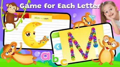 123 Kids Fun ALPHABET Ekran Görüntüleri