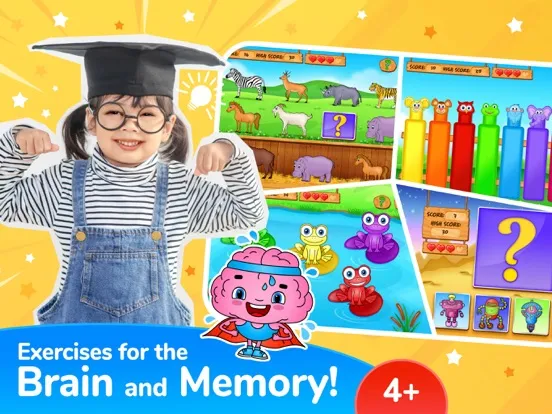 123 Kids Fun Memory Games +4 iPad  স্ক্রিনশট