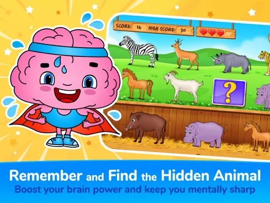 123 Kids Fun Memory Games +4 iPad  স্ক্রিনশট