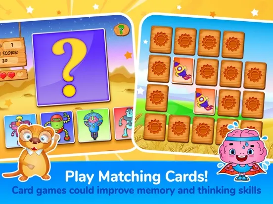123 Kids Fun Memory Games +4 iPad  স্ক্রিনশট