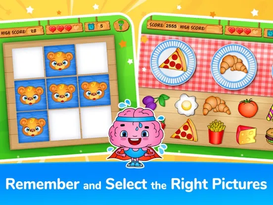 123 Kids Fun Memory Games +4 iPad  স্ক্রিনশট