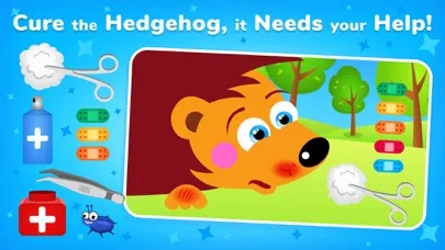 Tangkapan layar 123 Kids Fun Animal Games
