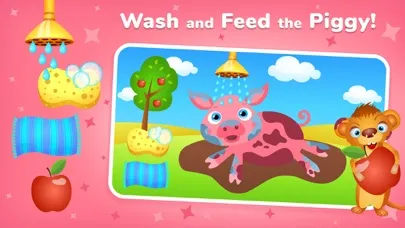 Tangkapan layar 123 Kids Fun Animal Games