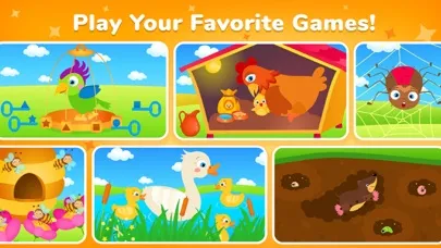 Tangkapan layar 123 Kids Fun Animal Games