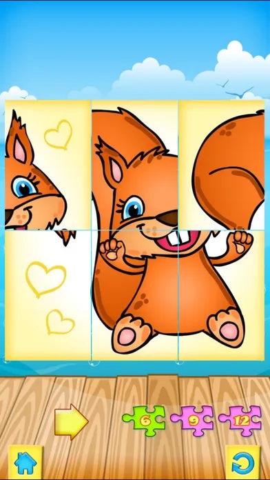 Tangkapan skrin 123 Kids Fun PUZZLE GOLD