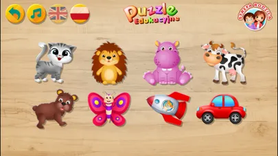 Capturas de tela do Puzzle - gry edukacyjne 4+