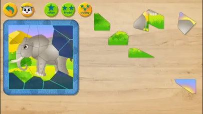Capturas de tela do Puzzle - gry edukacyjne 4+