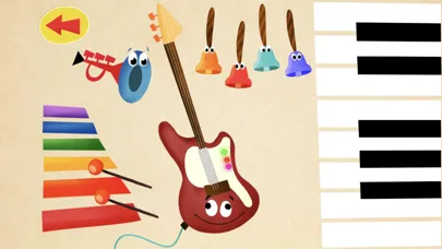 Tangkapan skrin 123 Kids Fun Baby Tunes Games
