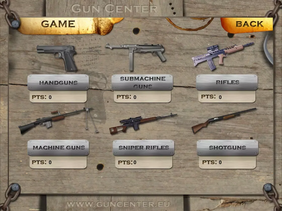 Capturas de pantalla de Gun Center - Gun Builder Games iPad 