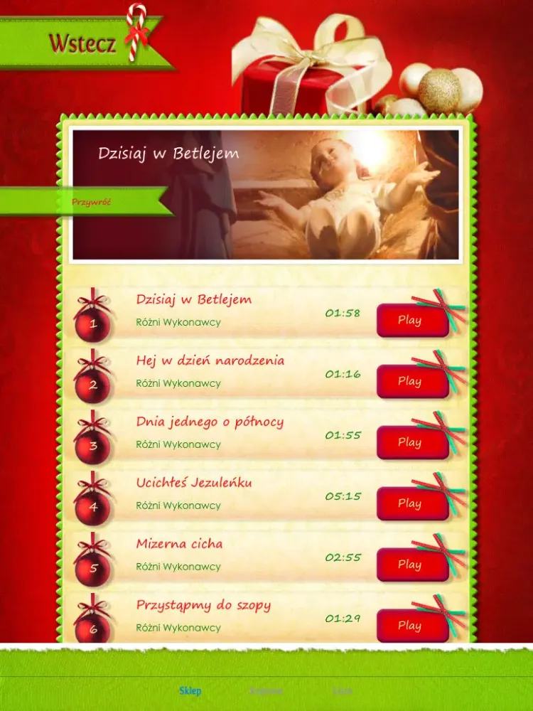 Najpiękniejsze Polskie Kolędy iPad  স্ক্রিনশট