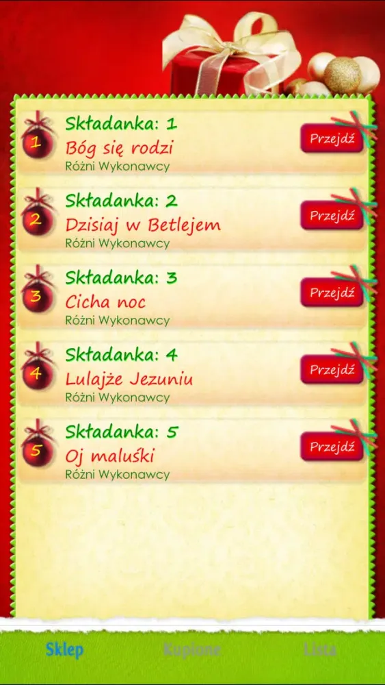 Najpiękniejsze Polskie Kolędy স্ক্রিনশট