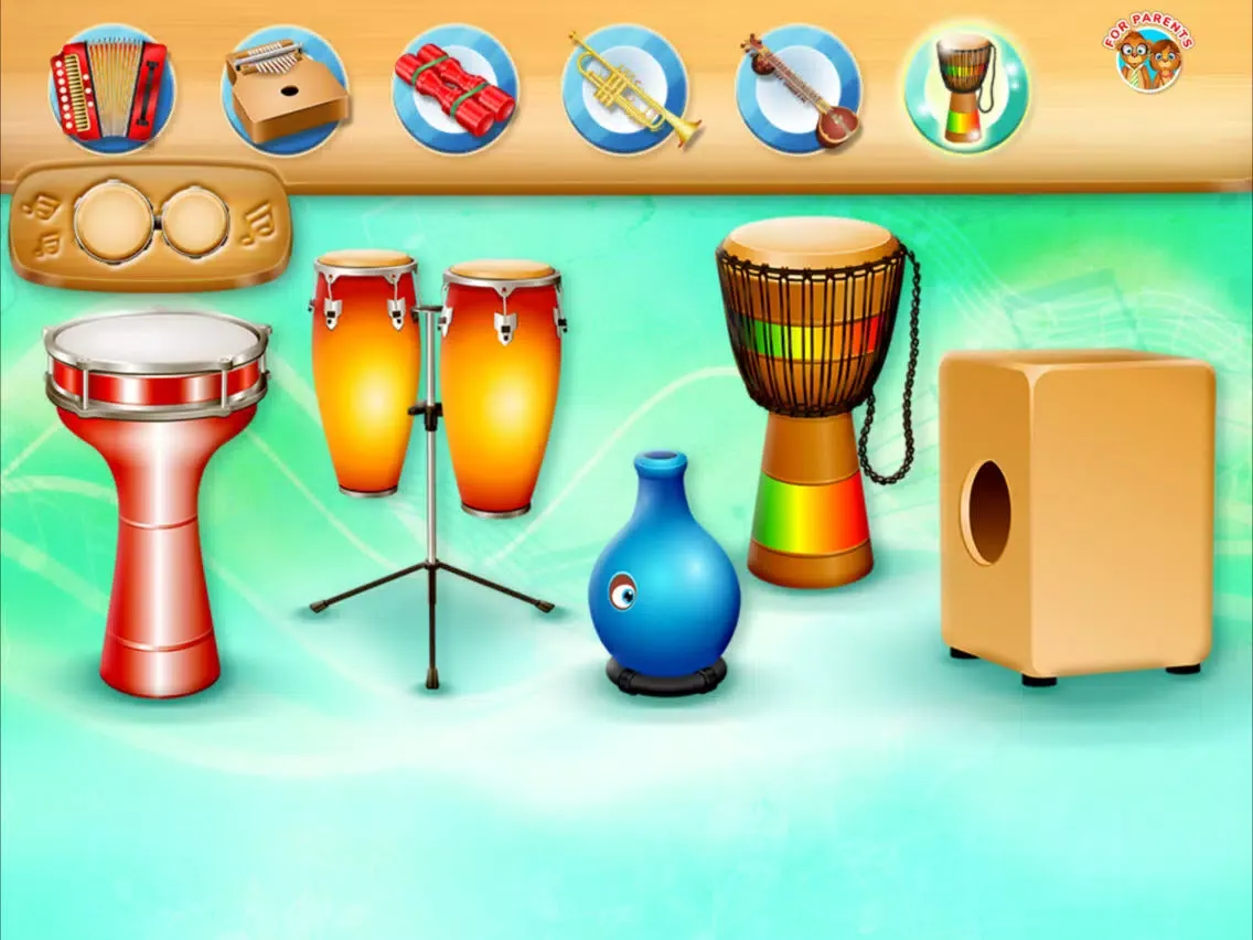 Capturas de pantalla de Tishi Music Box iPad 