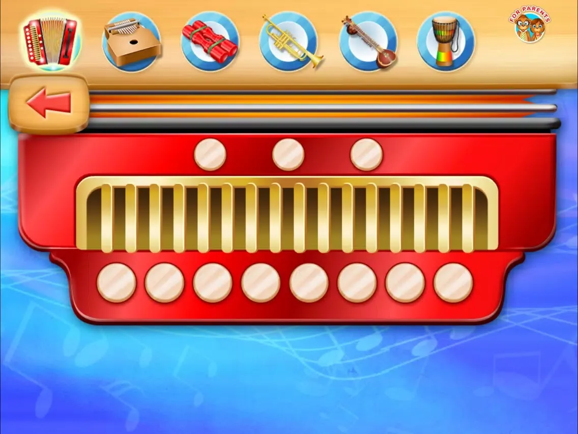 Capturas de pantalla de Tishi Music Box iPad 