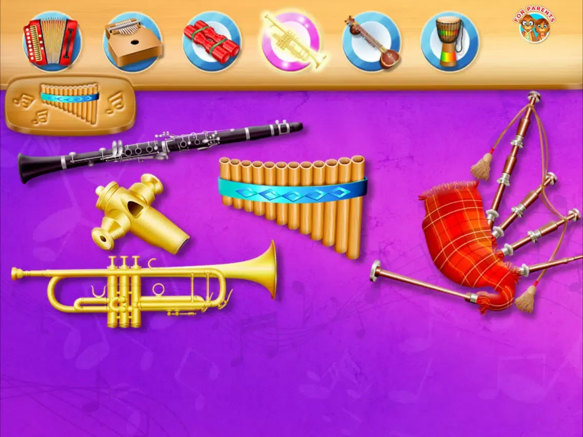 Capturas de pantalla de Tishi Music Box iPad 