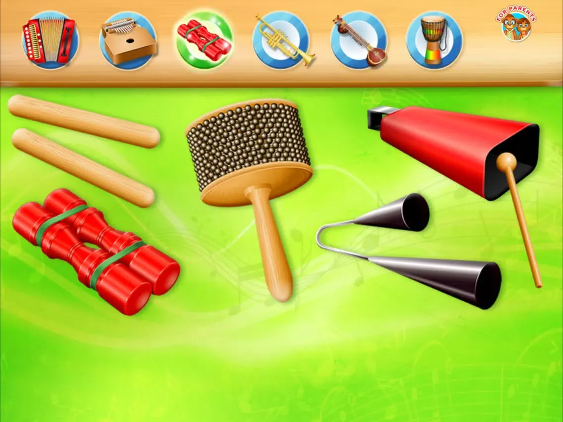 Capturas de pantalla de Tishi Music Box iPad 