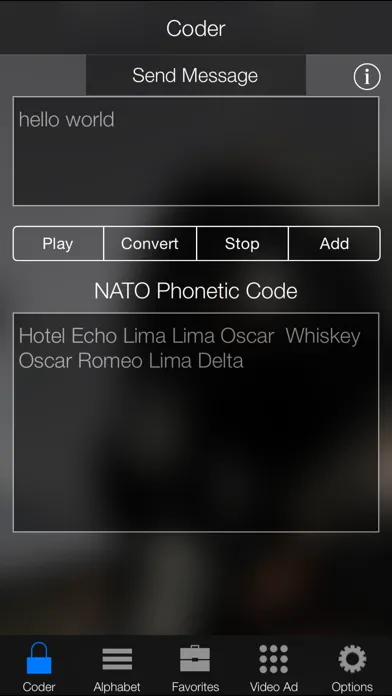 NATO Phonetic Alphabet Code應用截圖