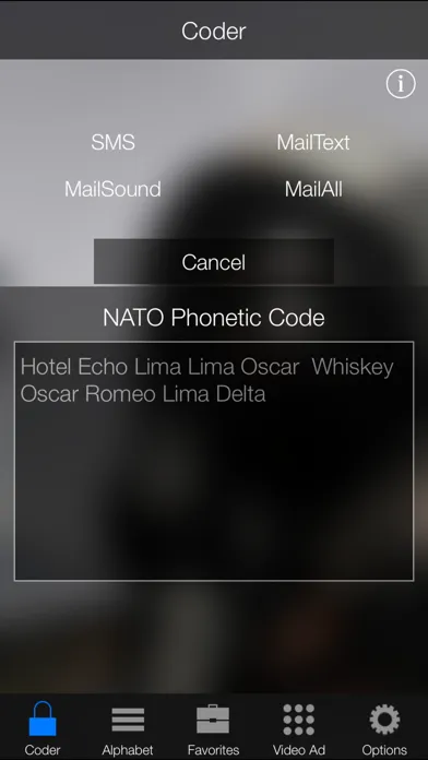 NATO Phonetic Alphabet Code應用截圖