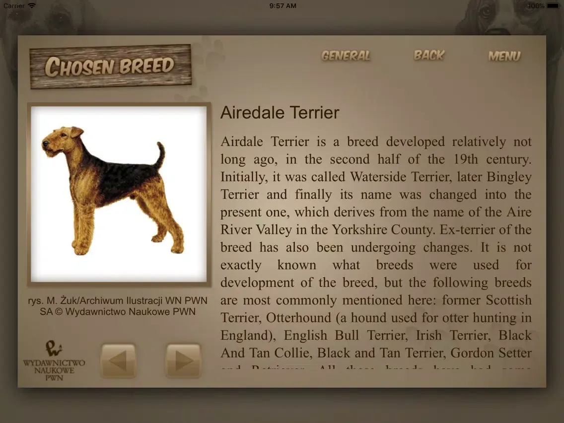 Dog Breeds - Dogs Guide iPad  Screenshots
