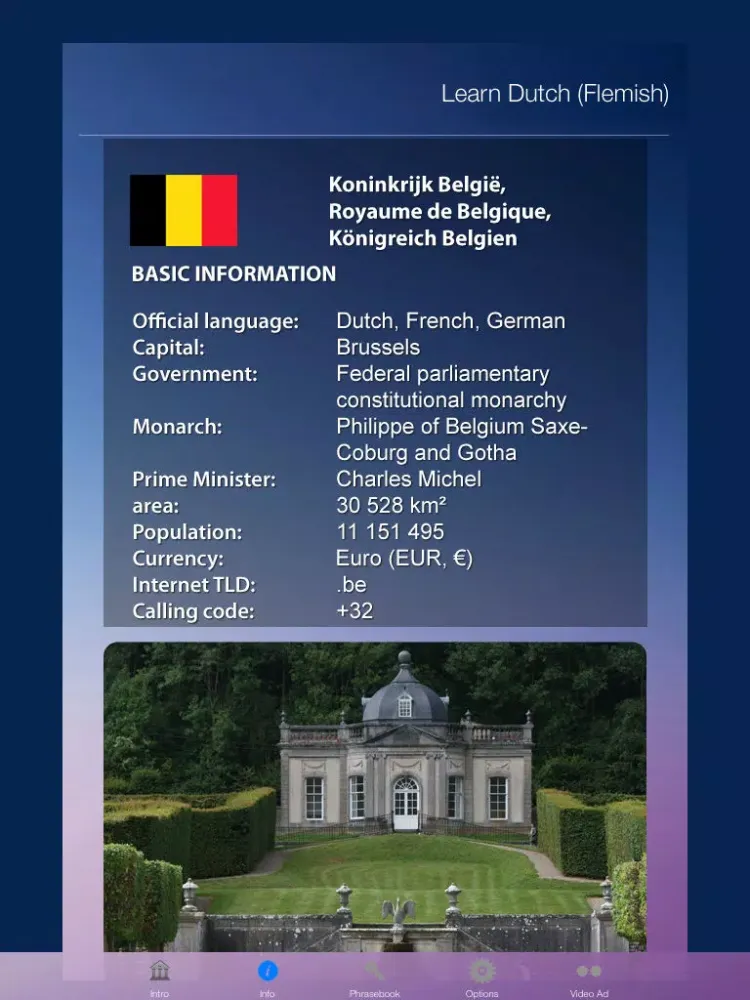 Learn FLEMISH Fast and Easy - Learn to Speak Flemish Language Audio Phrasebook and Dictionary App for Beginners iPad  スクリーンショット