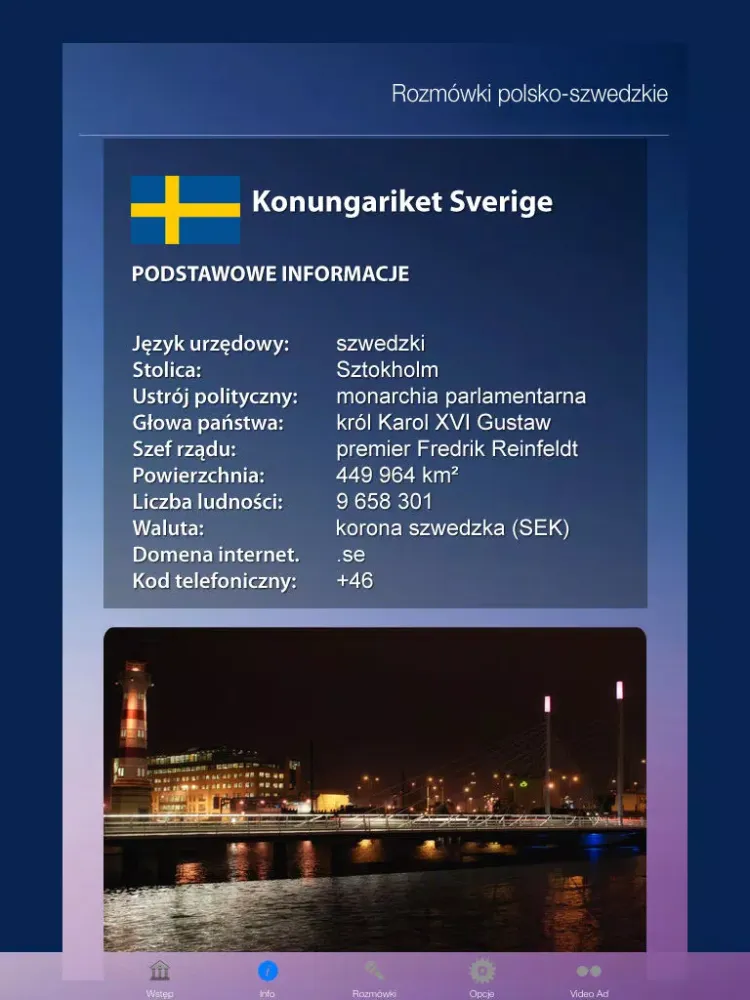 Capturas de tela do Rozmówki polsko-szwedzkie - nauka języka szwedzkiego iPad 