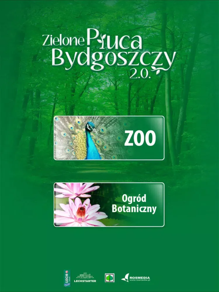Tangkapan layar Zielone Płuca Bydgoszczy 2.0 iPad 