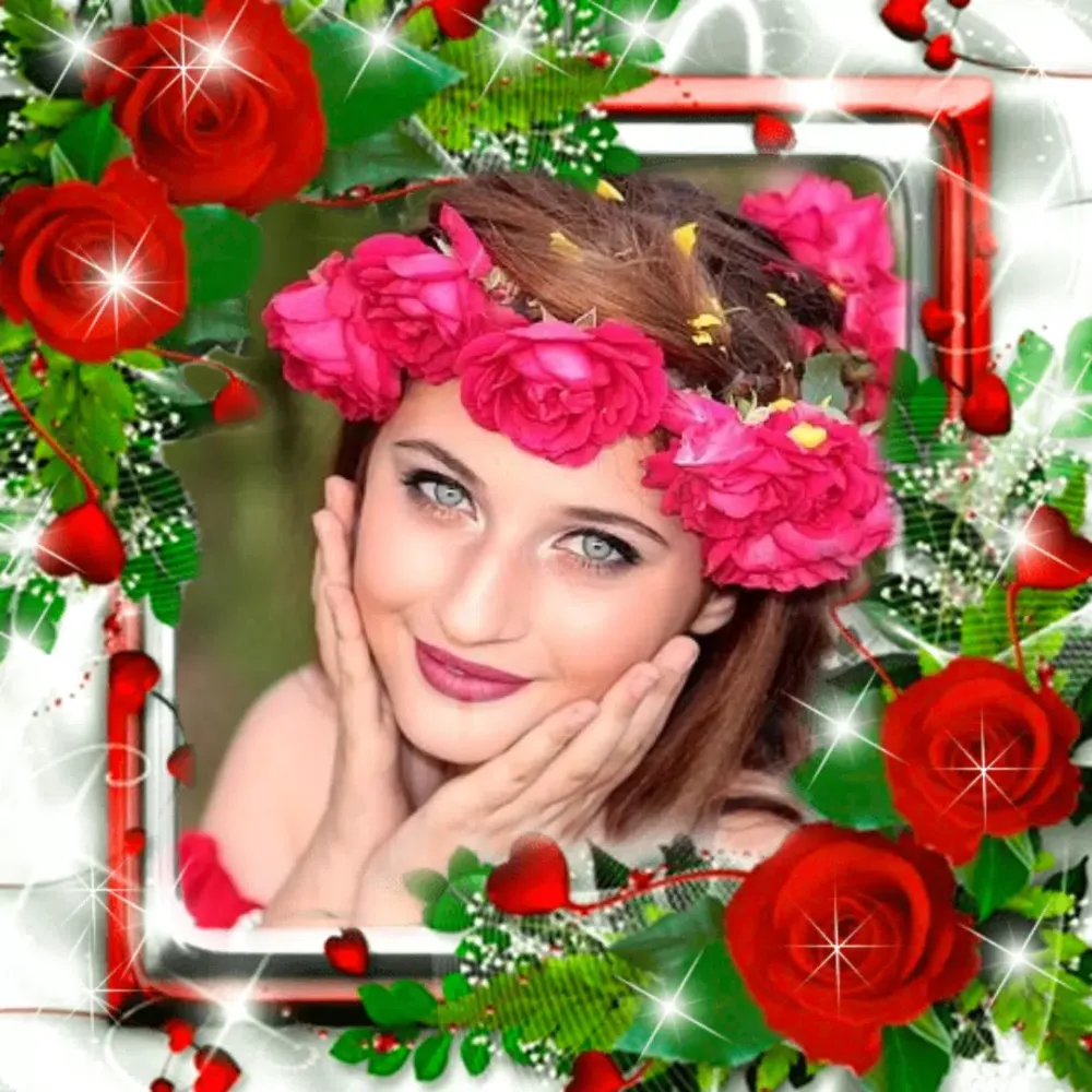 Rose Photo Frame স্ক্রিনশট