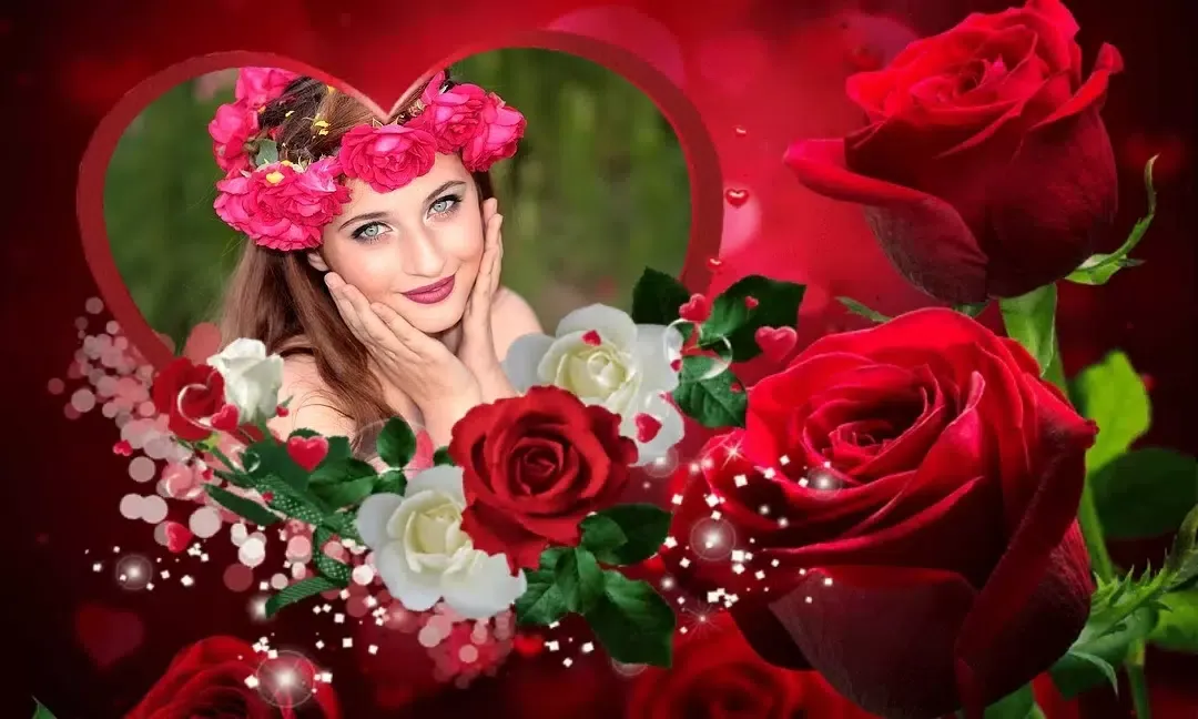 Rose Photo Frame স্ক্রিনশট