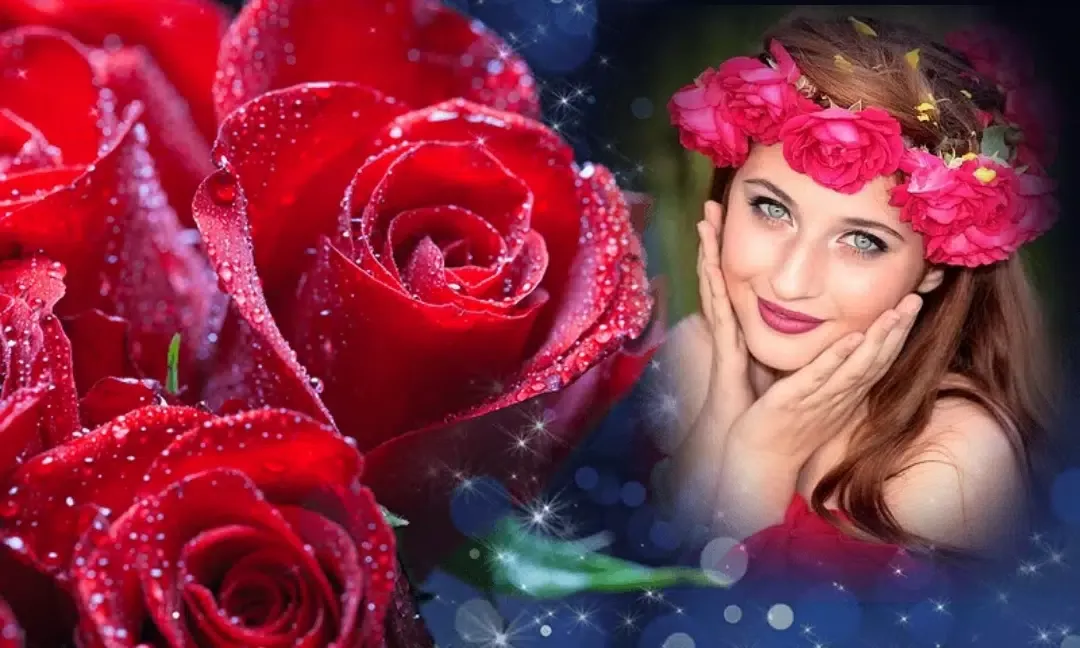 Rose Photo Frame স্ক্রিনশট