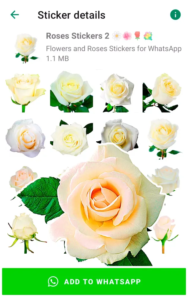 Roses Stickers Screenshots