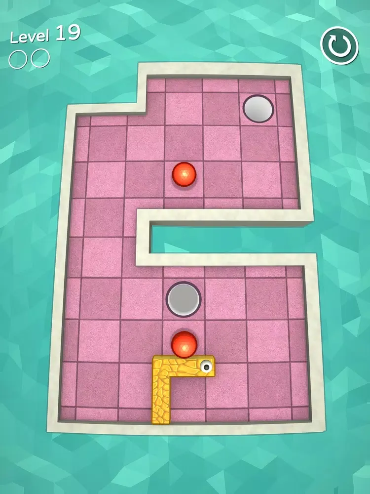 Tangkapan skrin Snake Push™ iPad 
