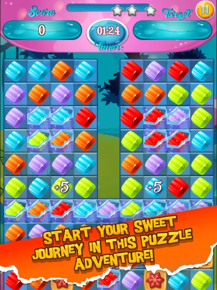Maximum Candy Burst - Match The Same Color Candy To Burst This Puzzle Game iPad  स्क्रीनशॉट
