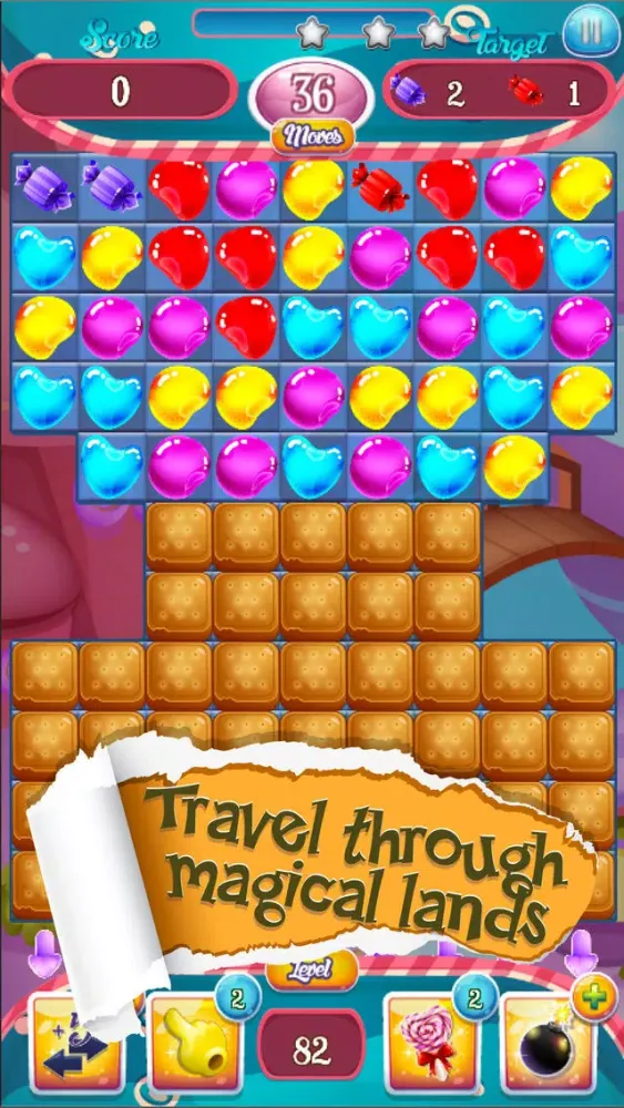Maximum Candy Burst - Match The Same Color Candy To Burst This Puzzle Game स्क्रीनशॉट