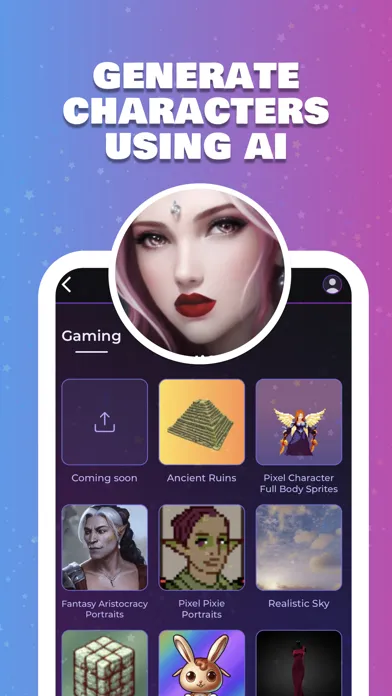 Captures d'écran de TokkingHeads AI Magic Avatars