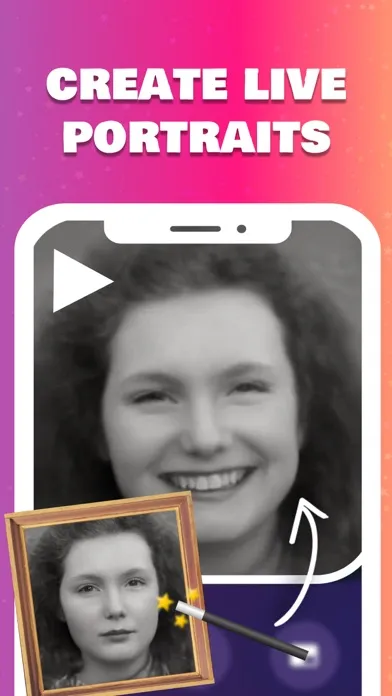 Captures d'écran de TokkingHeads AI Magic Avatars