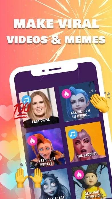 Captures d'écran de TokkingHeads AI Magic Avatars
