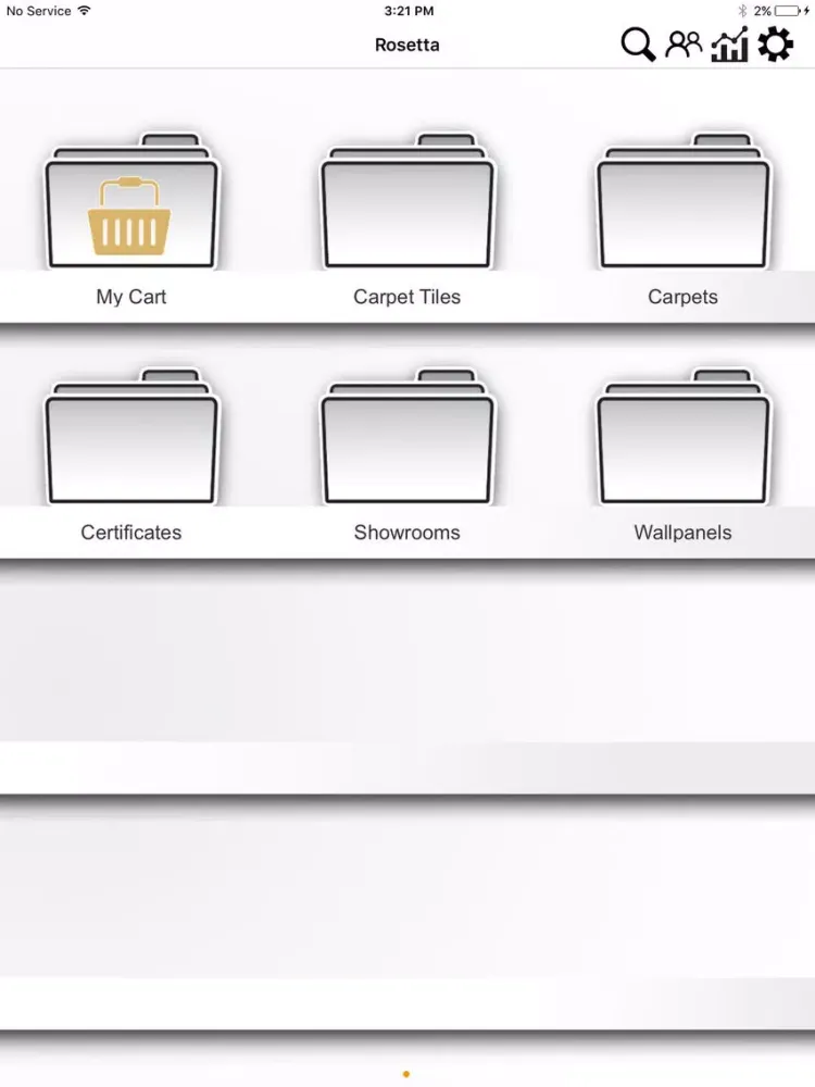Zrzuty ekranu Rosetta Sales iPad 