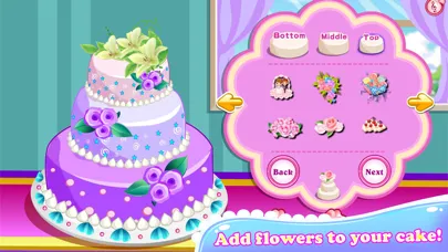 صور Rose Wedding Cake Cooking Game