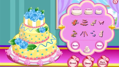 صور Rose Wedding Cake Cooking Game