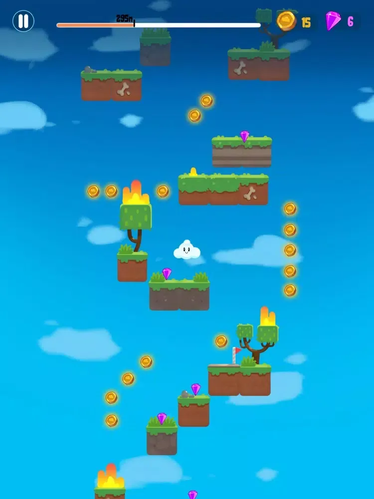 Ảnh chụp màn hình của Cloud Boy! iPad 