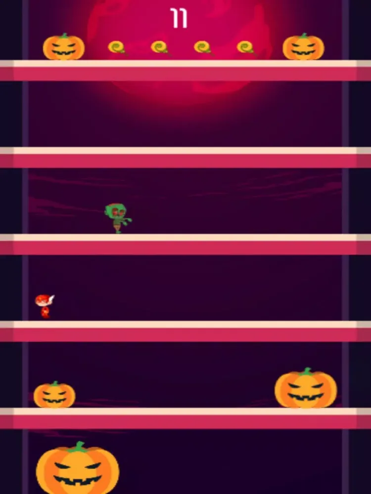 Capturas de tela do Scary Floors iPad 