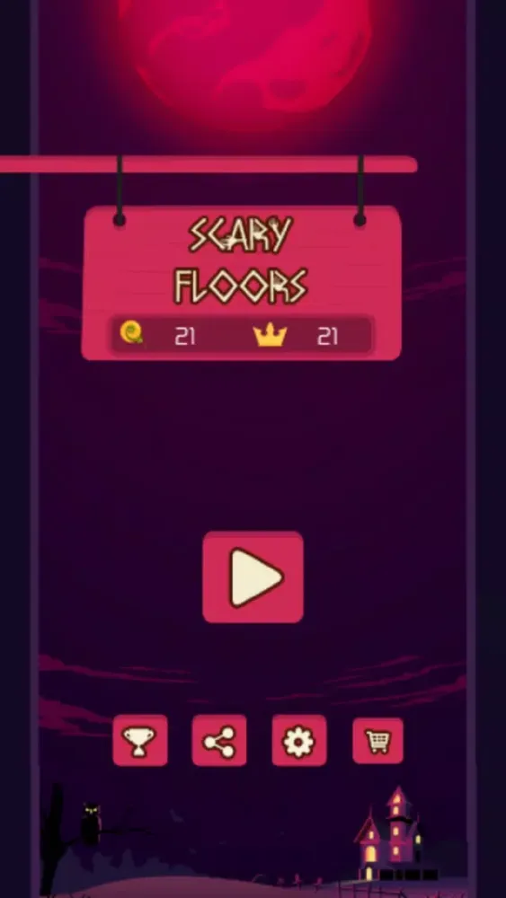 Capturas de tela do Scary Floors