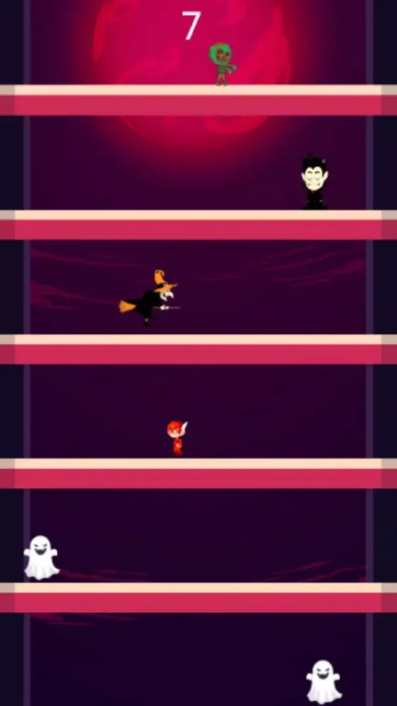 Capturas de tela do Scary Floors