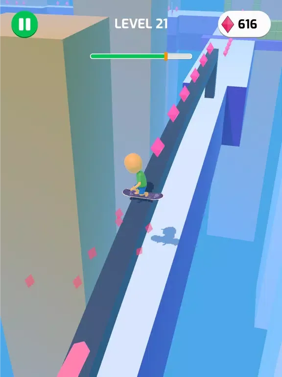 Skate Surfer 3D iPad  स्क्रीनशॉट