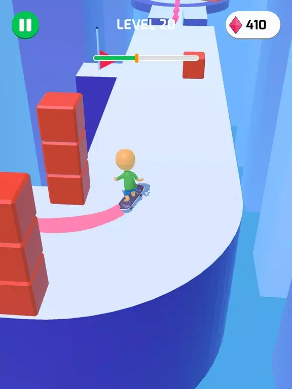 Skate Surfer 3D iPad  स्क्रीनशॉट