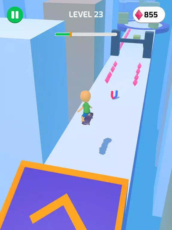 Skate Surfer 3D iPad  स्क्रीनशॉट
