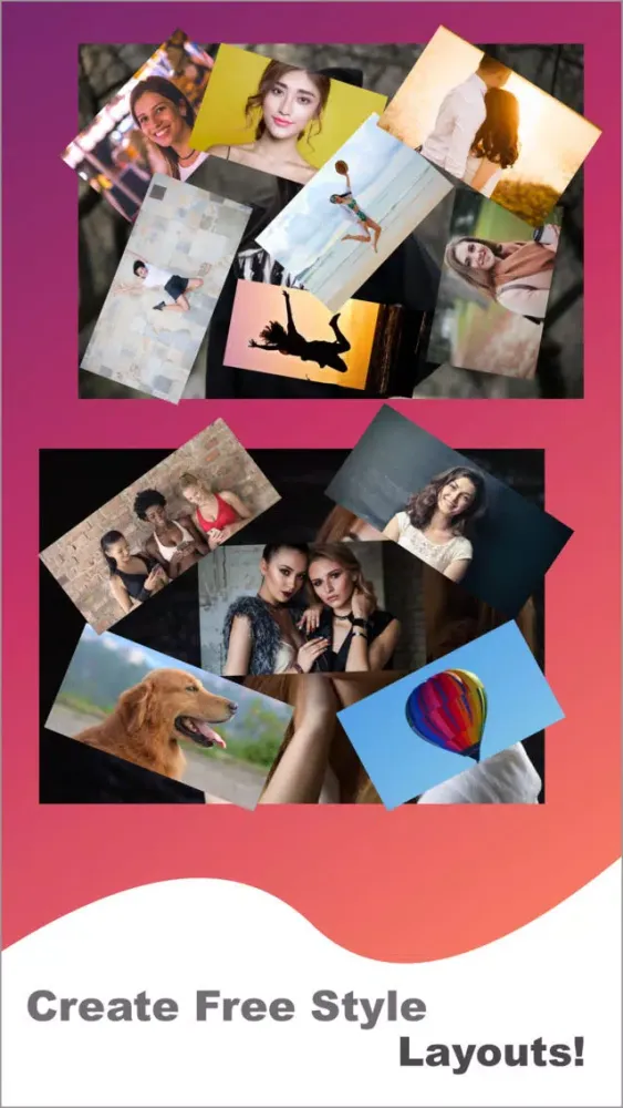 Tangkapan skrin Photo Collage & Grid Maker